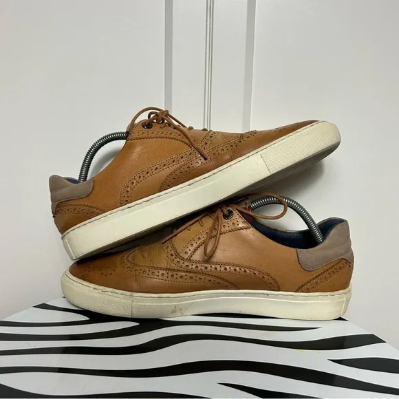 Ted baker Dentton tan leather wingtip - Picture 5 of 7